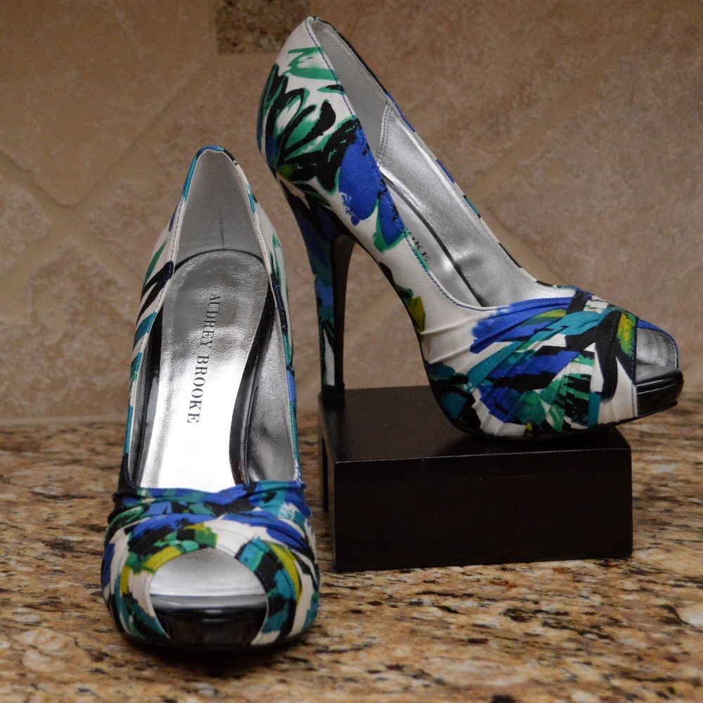 Floral heels